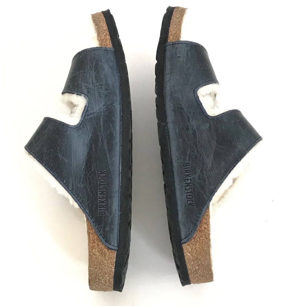 BIRKENSTOCK Arizona Sandals Shearling Women’s Size 9 - Picture 10 of 16